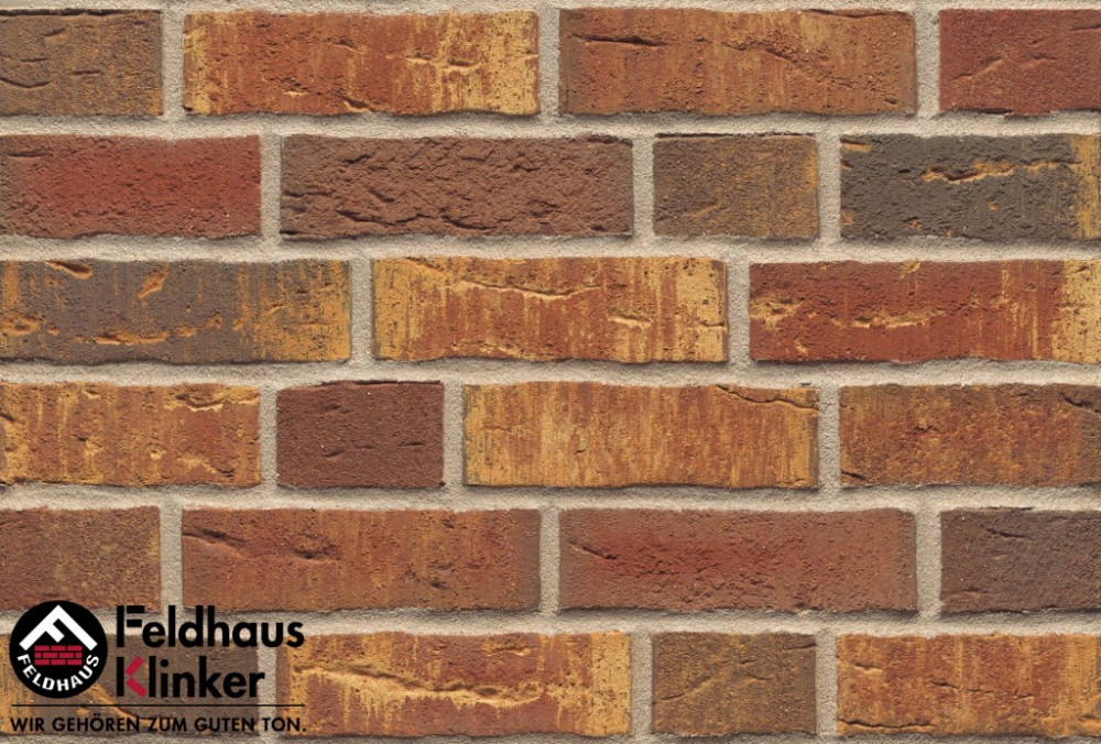 Клинкерный кирпич  Feldhaus Klinker  K686WDF sintra ardor calino