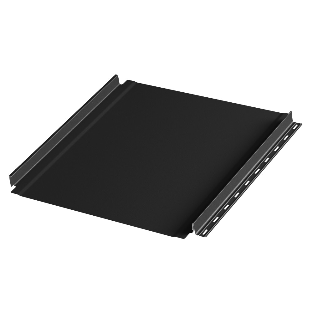 Фальцевая панель AQUACLICK Эталон (без подгиба) мат. (RAL9005) Rooftop