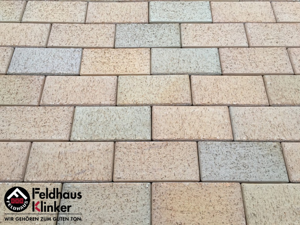 Тротуарный кирпич  Feldhaus Klinker P203KDF areno trigo