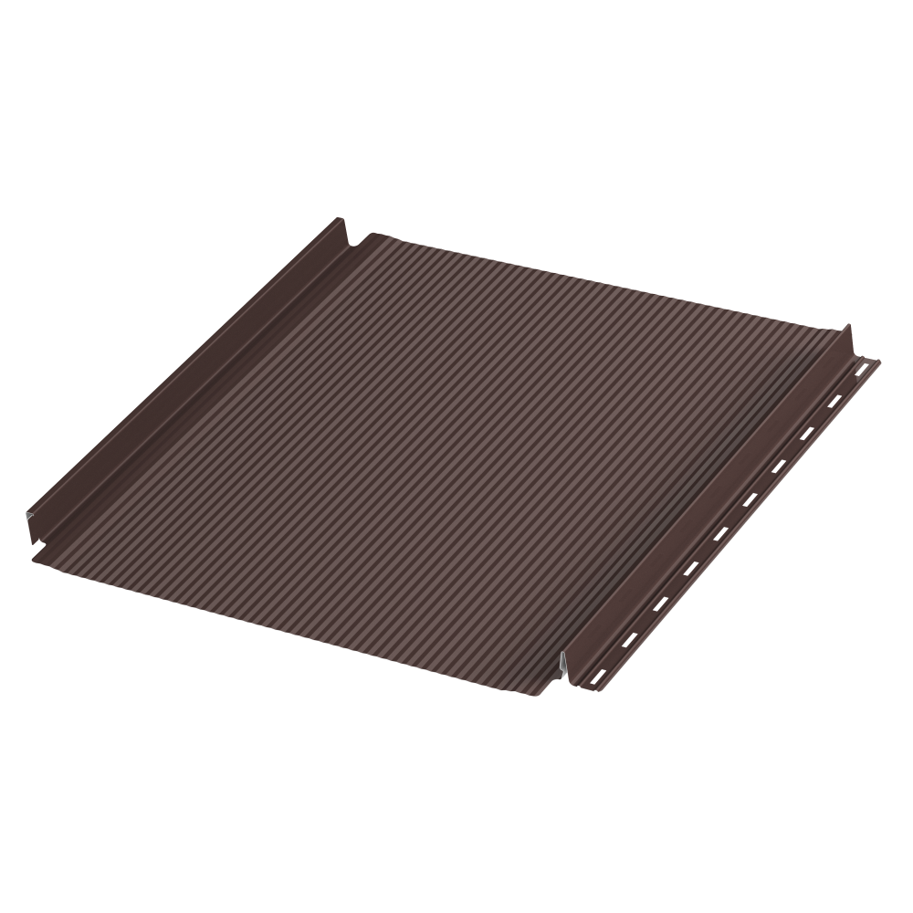 Фальцевая панель AQUACLICK Бриз (без подгиба) (RAL8017) Polyester