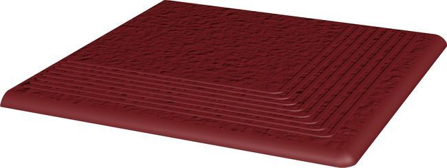 Ступень угловая Natural Duro Rosa структурная 30x30х1,1