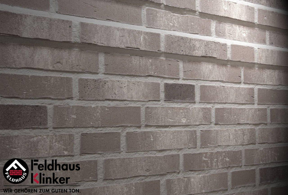 Клинкерный кирпич  Feldhaus Klinker  K764 DF vascu argo rotado