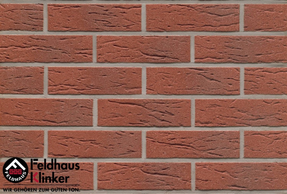 Клинкерная плитка Feldhaus Klinker R335NF 9 carmesi antic mana