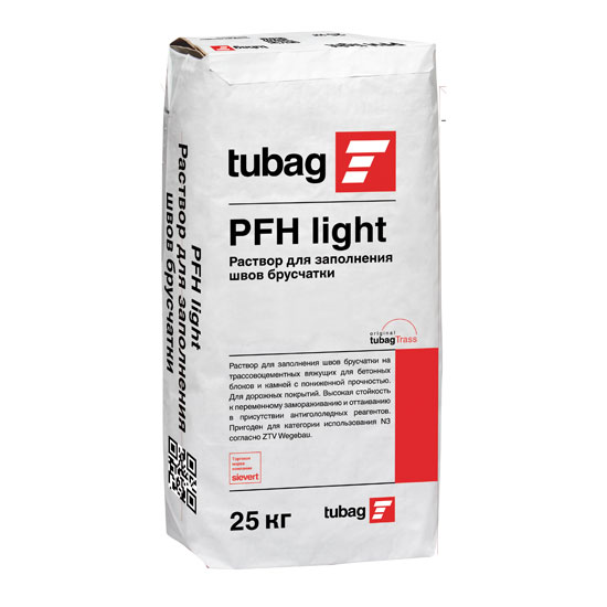 Раствор для заполнения швов брусчатки PFN-light, cерый, 25 кг