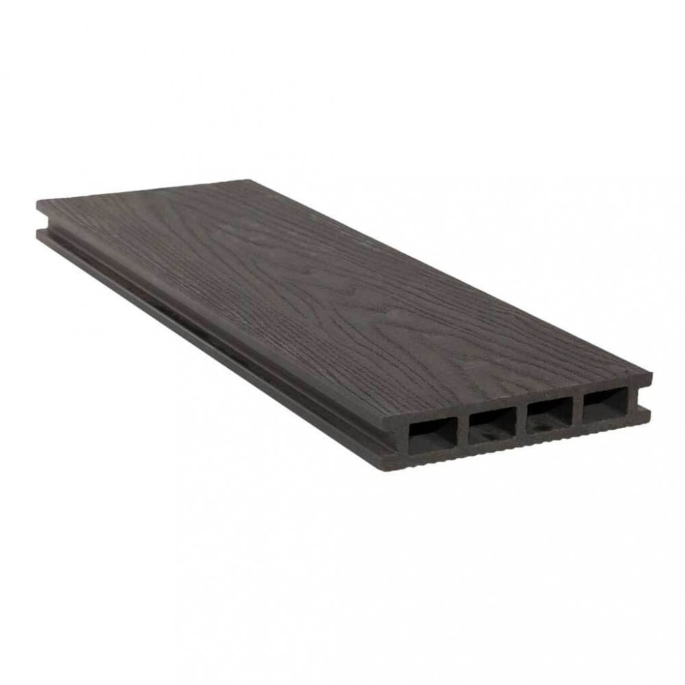 Доска террасная СМ Decking VINTAGE 4000х140х25мм (Черное дерево)