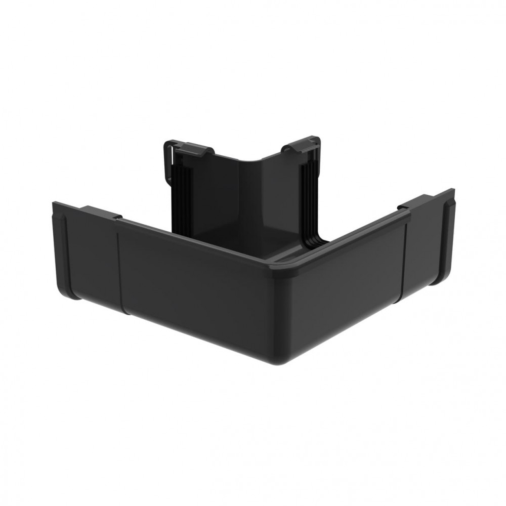 Внешний угол желоба 90 град. 135/80, Galeco PVC2, RAL 7015 (графит)