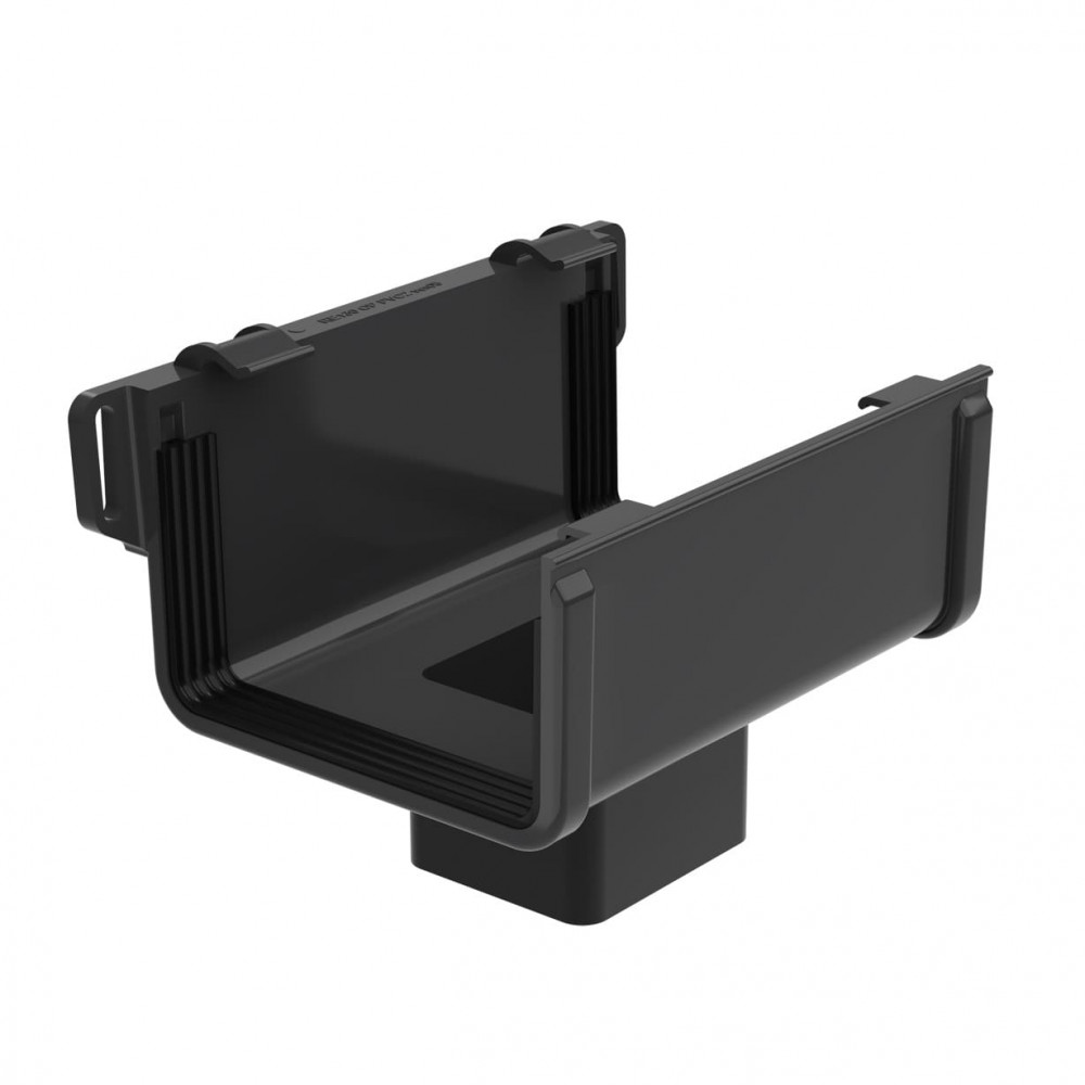 Воронка 135/80 мм, ПВХ Galeco PVC2, RAL 7015 (графит)