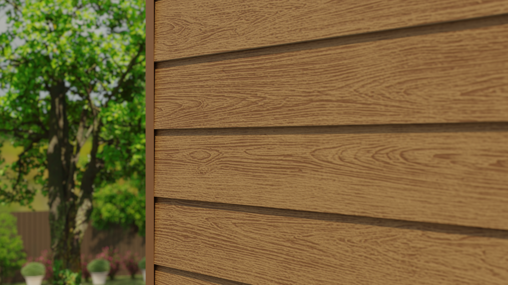 Доска CLADBOARD Siding Мультиколор №25 (192*3050*7,5 мм) окрашенная