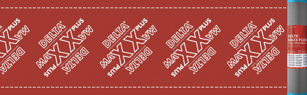DELTA- MAXX диффузионная мембрана с самоклеющей лентой, 1,5х50м