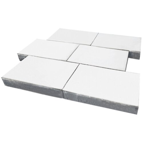 Плиты бетонные тротуарные Steinrus ТП 3.П.8 "Парк Плейс" 80мм белый