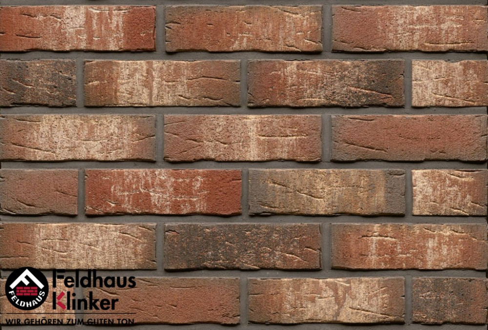 Клинкерный кирпич  Feldhaus Klinker  K658WDF sintra ardor belino