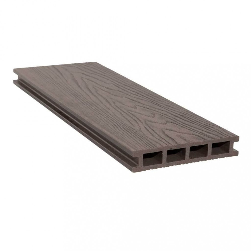 Доска террасная СМ Decking VINTAGE 4000х140х25мм WENGE (Венге)