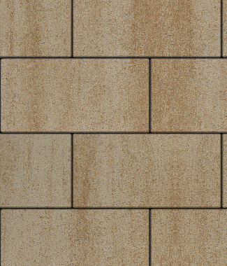Тротуарная плитка Антара, Искусственный камень, Степняк, (форма Прямоугольник), 60 мм