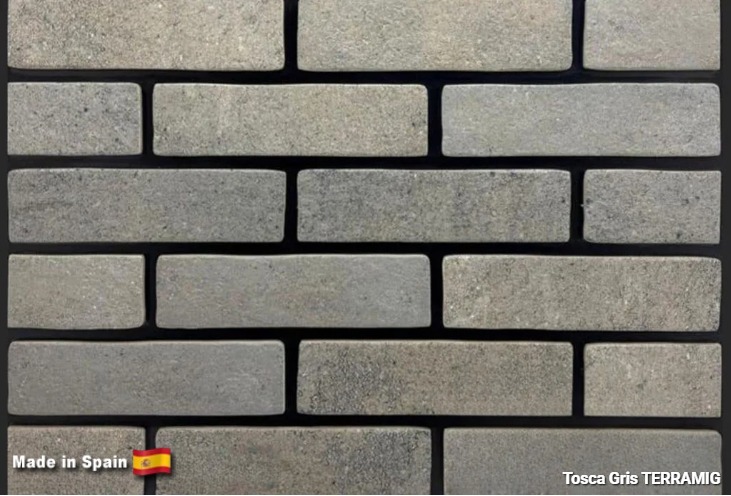 Плитка TERRAMIG Tosca Gris, 235*62*10 мм, ок  57 шт/м2, 40 шт./уп.