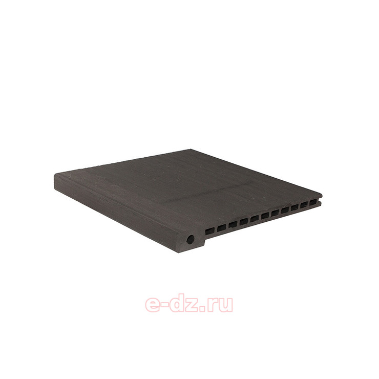 ПРОФИЛЬ СТУПЕНЕЙ CM DECKING STAIR ЧЕРНОЕ ДЕРЕВО 25Х345X3000 ММ