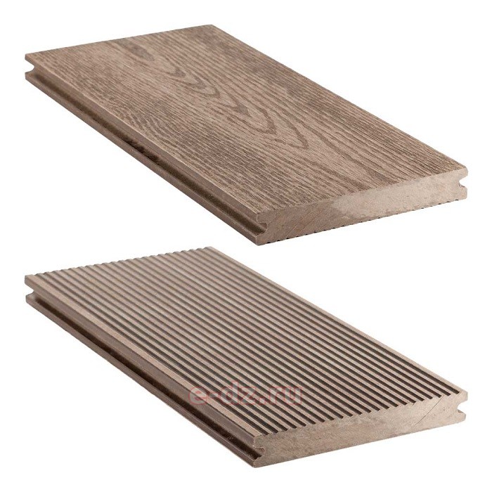 Доска террасная CM Decking SOLID VINTAGE  4000х140х20 мм  (Венге)