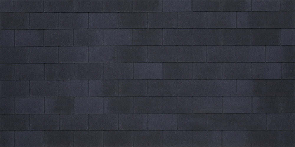 Черепица "BUSINESS PLUS RECTANGULAR Giada Nero 168"